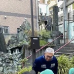 2024年産神田で育て乾燥させた藍葉で乾燥葉染めをしました。 [2025-01-07]