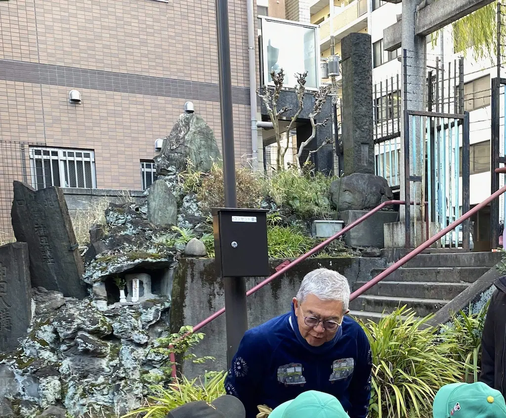 藍の観察とタネ取り[2025-01-09]