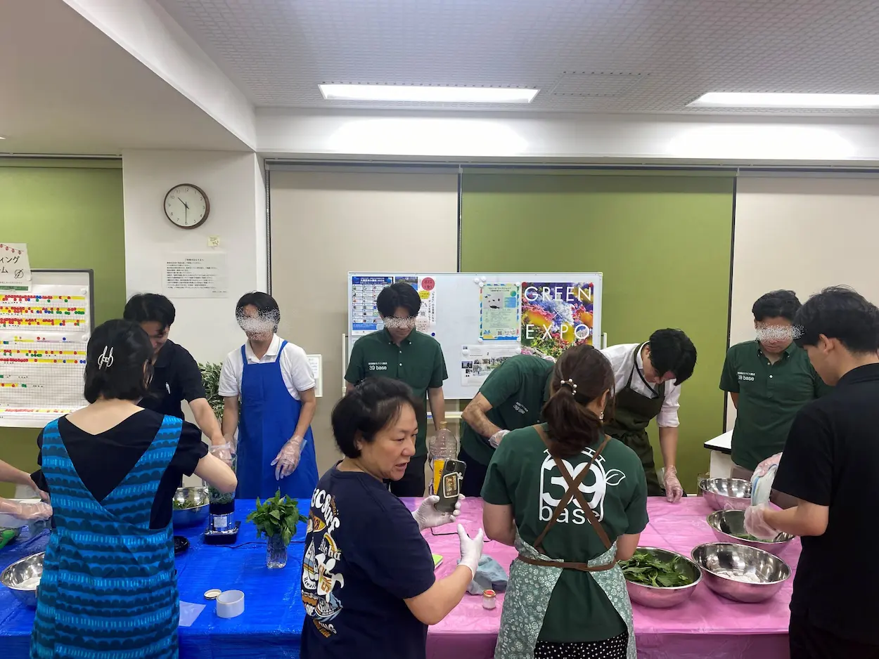 大和ハウスさん 生葉染め体験 [2025-07-28]