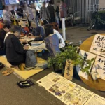  藍の刈取り後に茎を水につけて発根させてみました [2025-09-15]